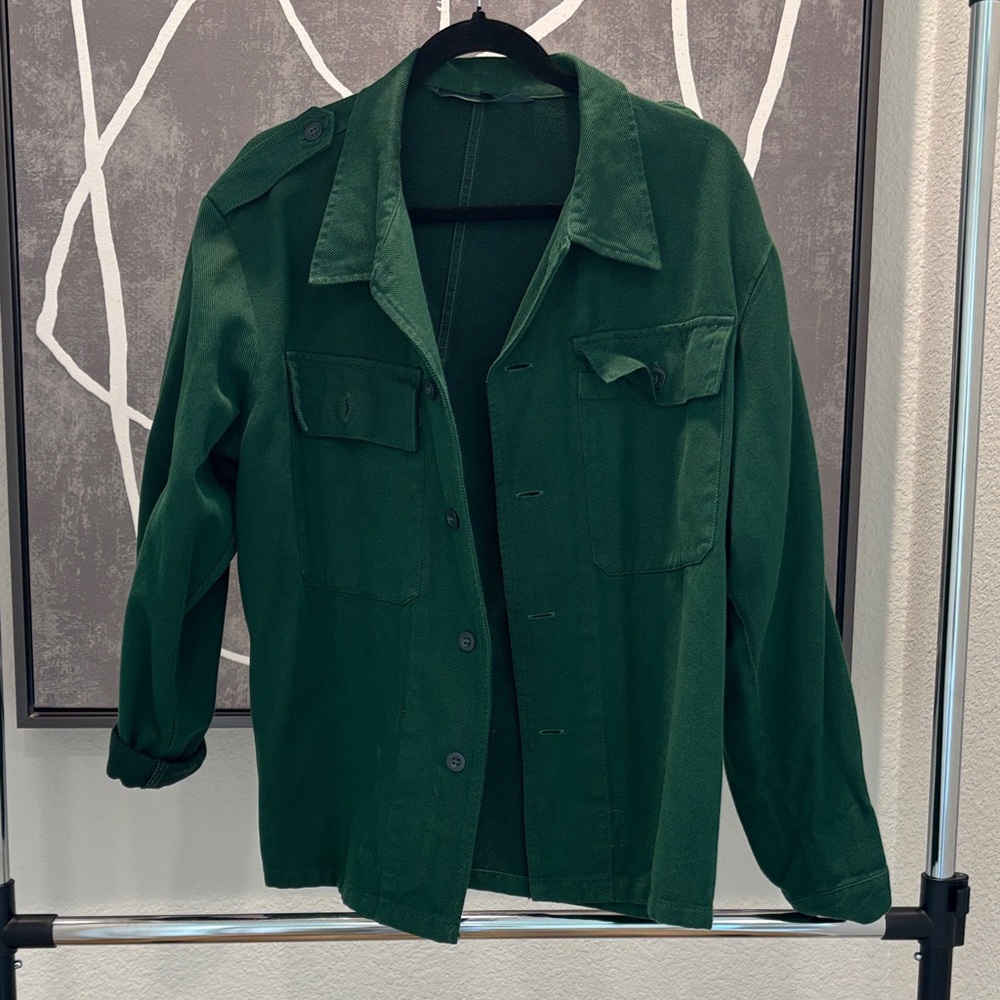 Urban Outfitters Green Utility Jacket